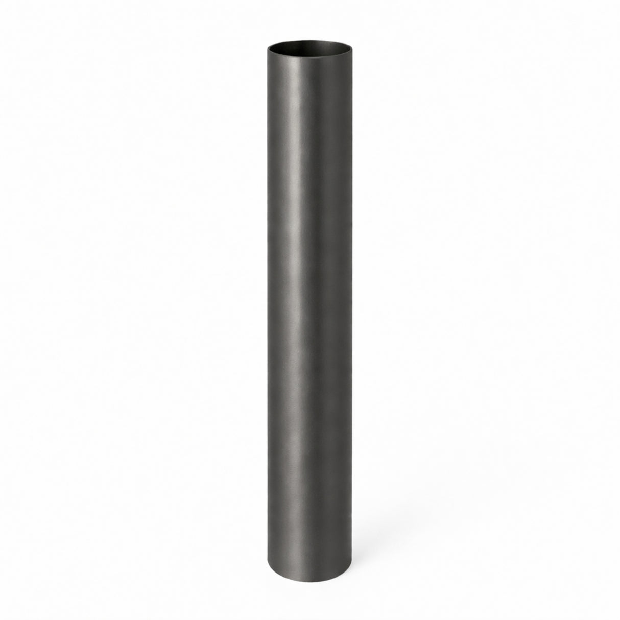 Rauchrohr 120 × 1000 mm, grau, hitzebeständig