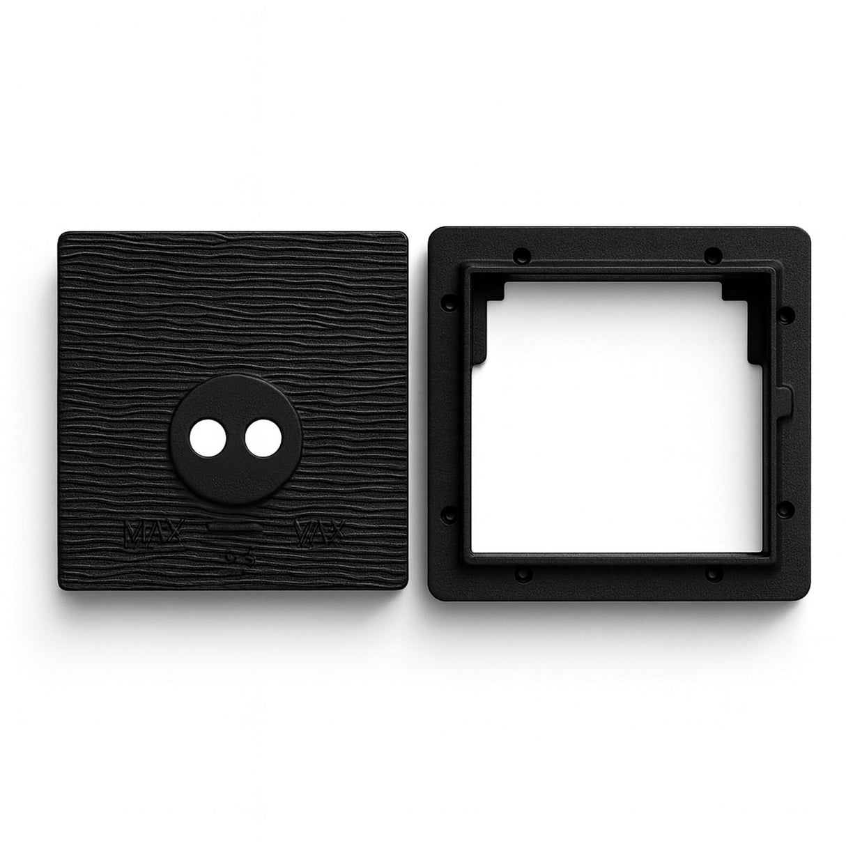 Feuerraumtür (unten) für K6 2.0 Kaminofen (inkl. Rahmen) - ACCENTE