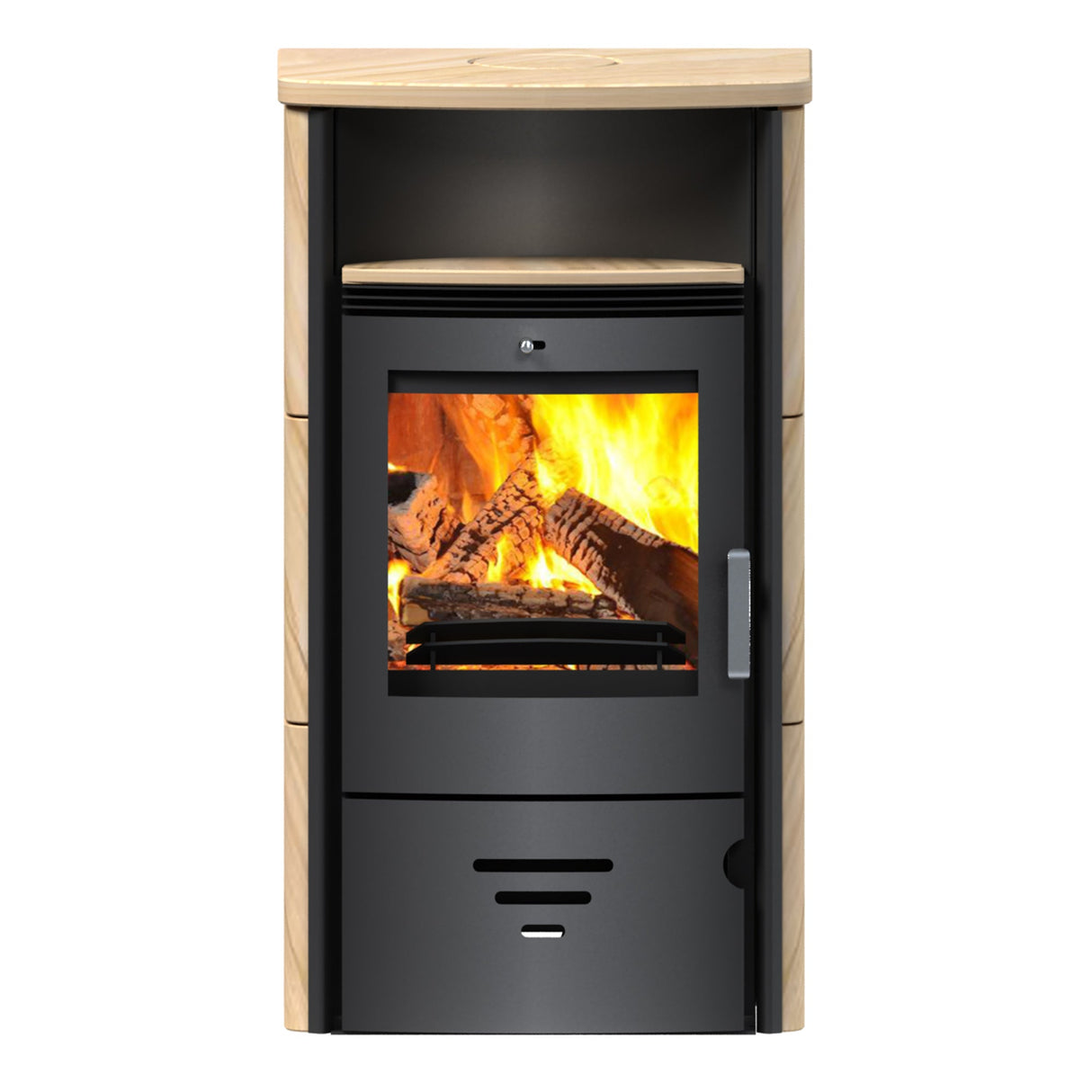 TURIN 2.0 STS Kaminofen, 6 kW - ACCENTE