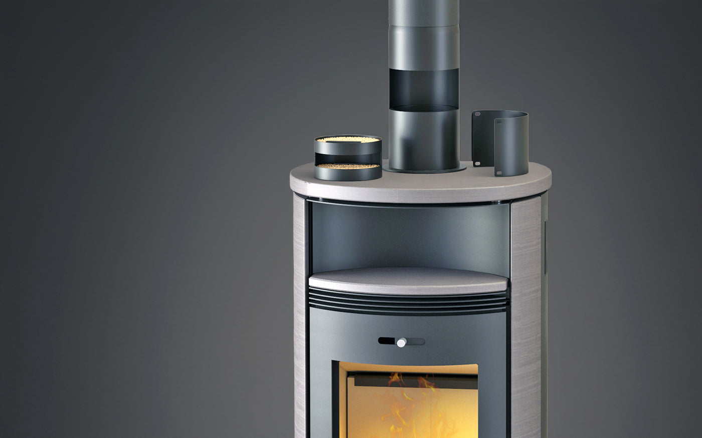 ACCENTE Sauberling Kaminofen Emissionsfilter