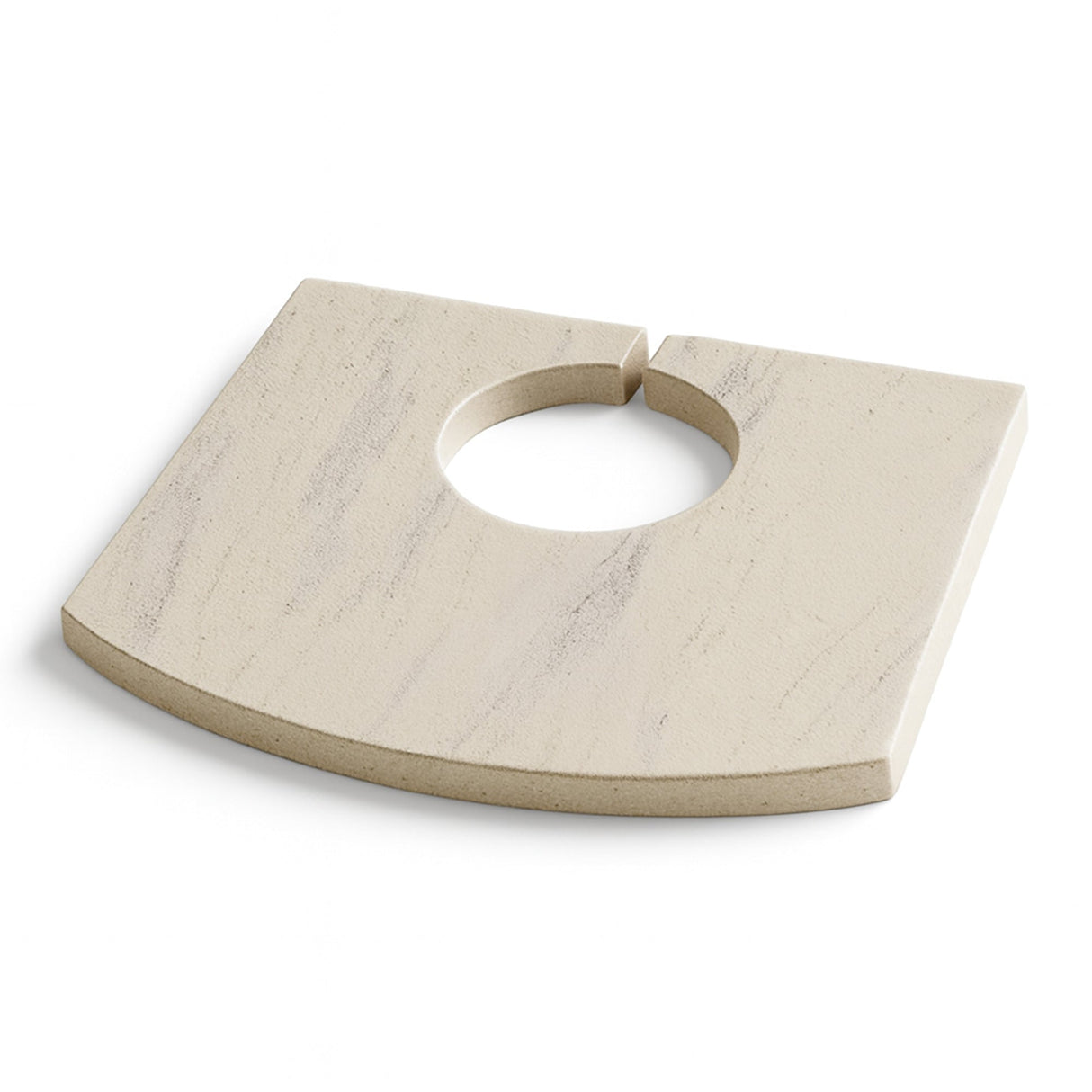 Topplatte (Sandstein, Mocca Cream) für TURIN 2.0 Kaminofen - ACCENTE