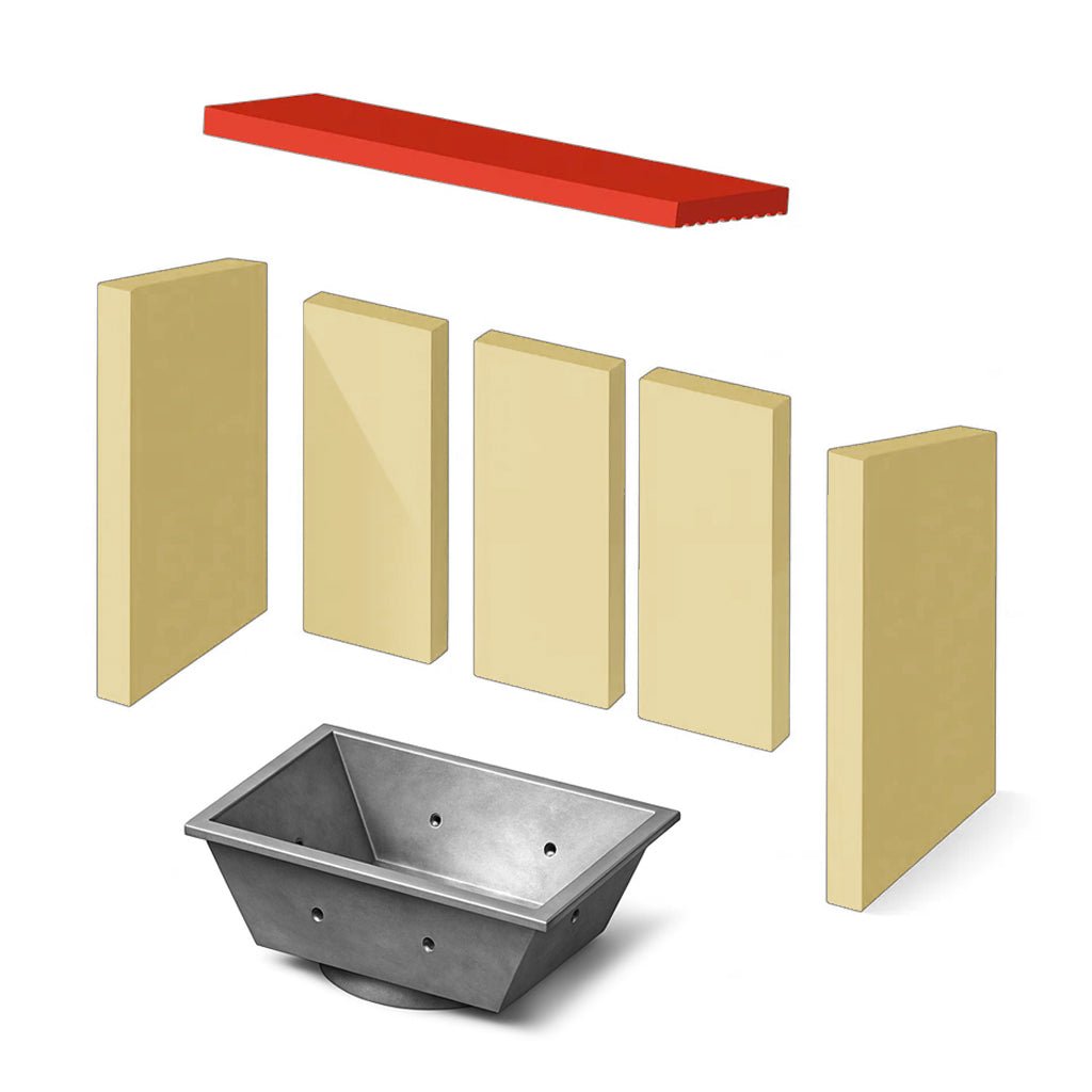 Umlenkplatte (oben) für MERAN, MODENA 2.0 Kaminofen - ACCENTE