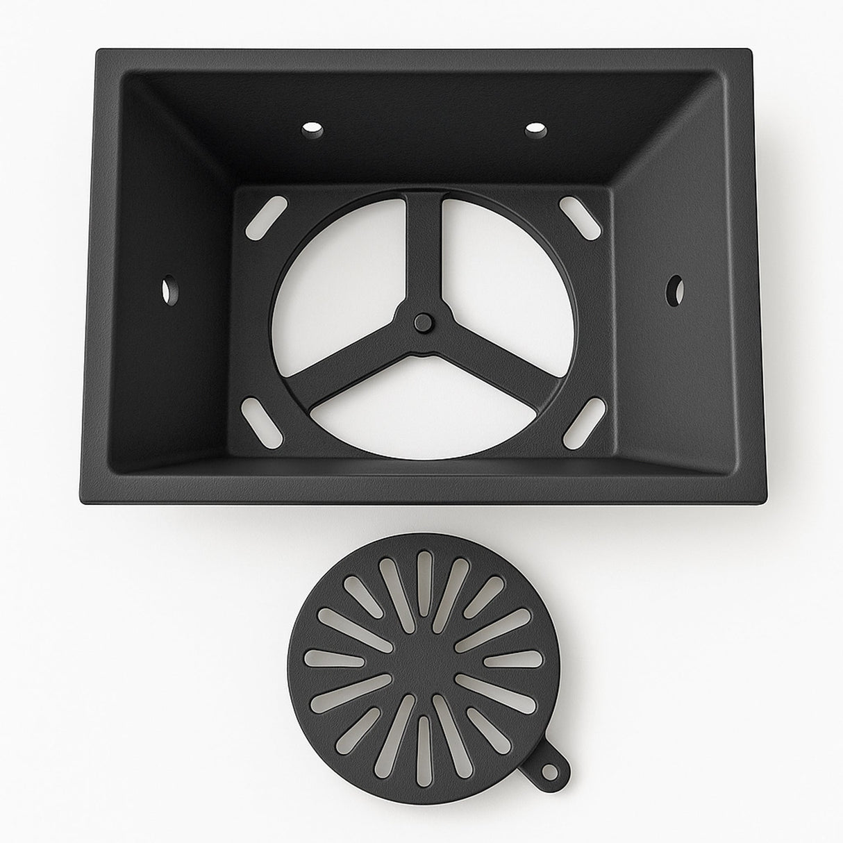 Ascherost inkl. Gussmulde für MERAN, MODENA 2.0 Kaminofen - ACCENTE