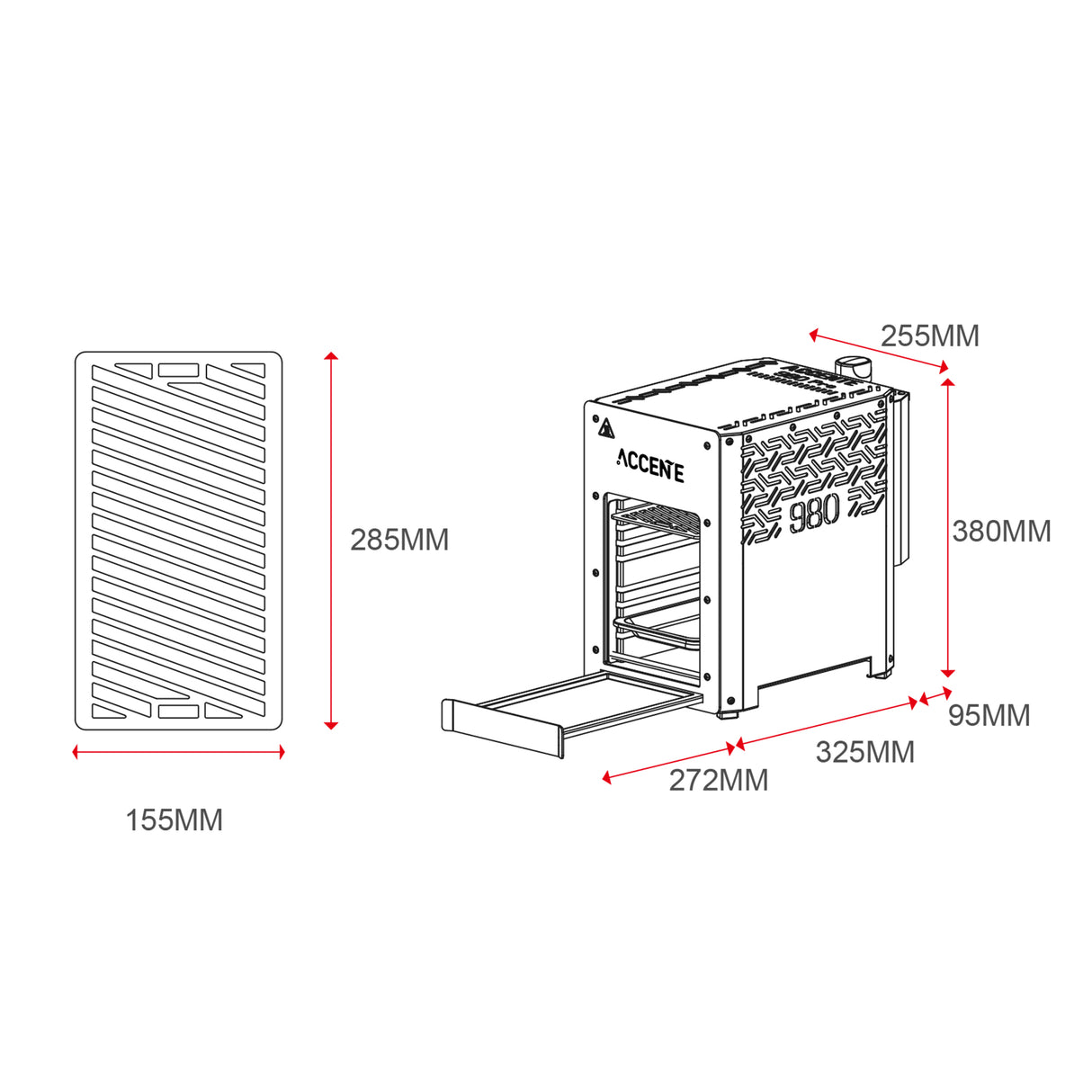 ACCENTE G-Force 5 Gasgrill