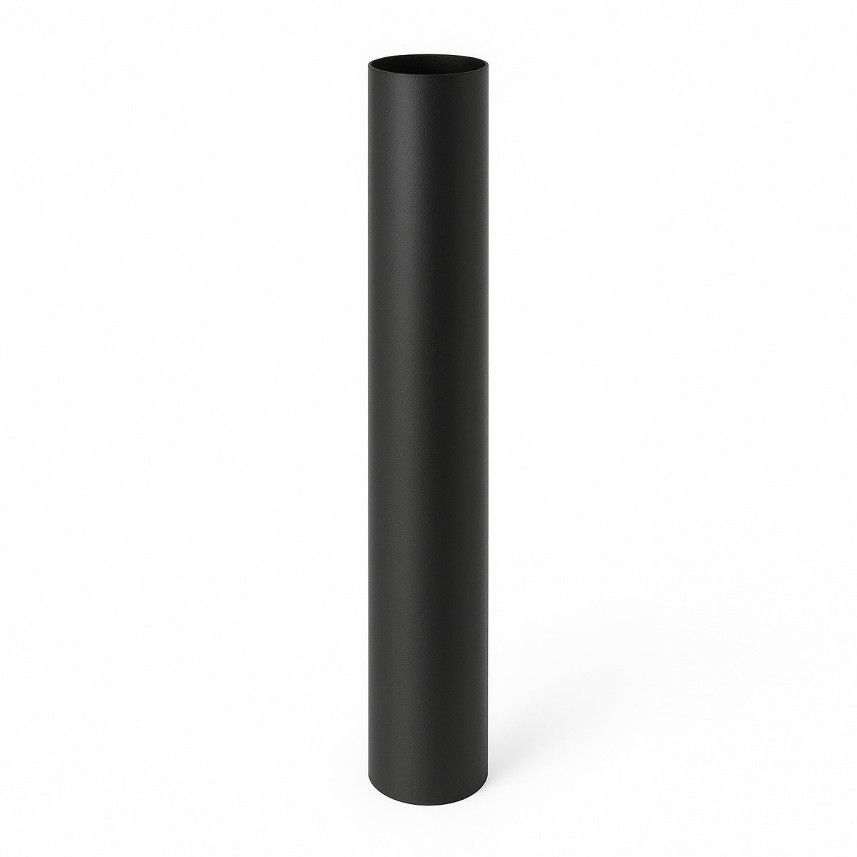 Rauchrohr 120 mm × 1000 mm, matt - schwarz, hitzebeständig - ACCENTE