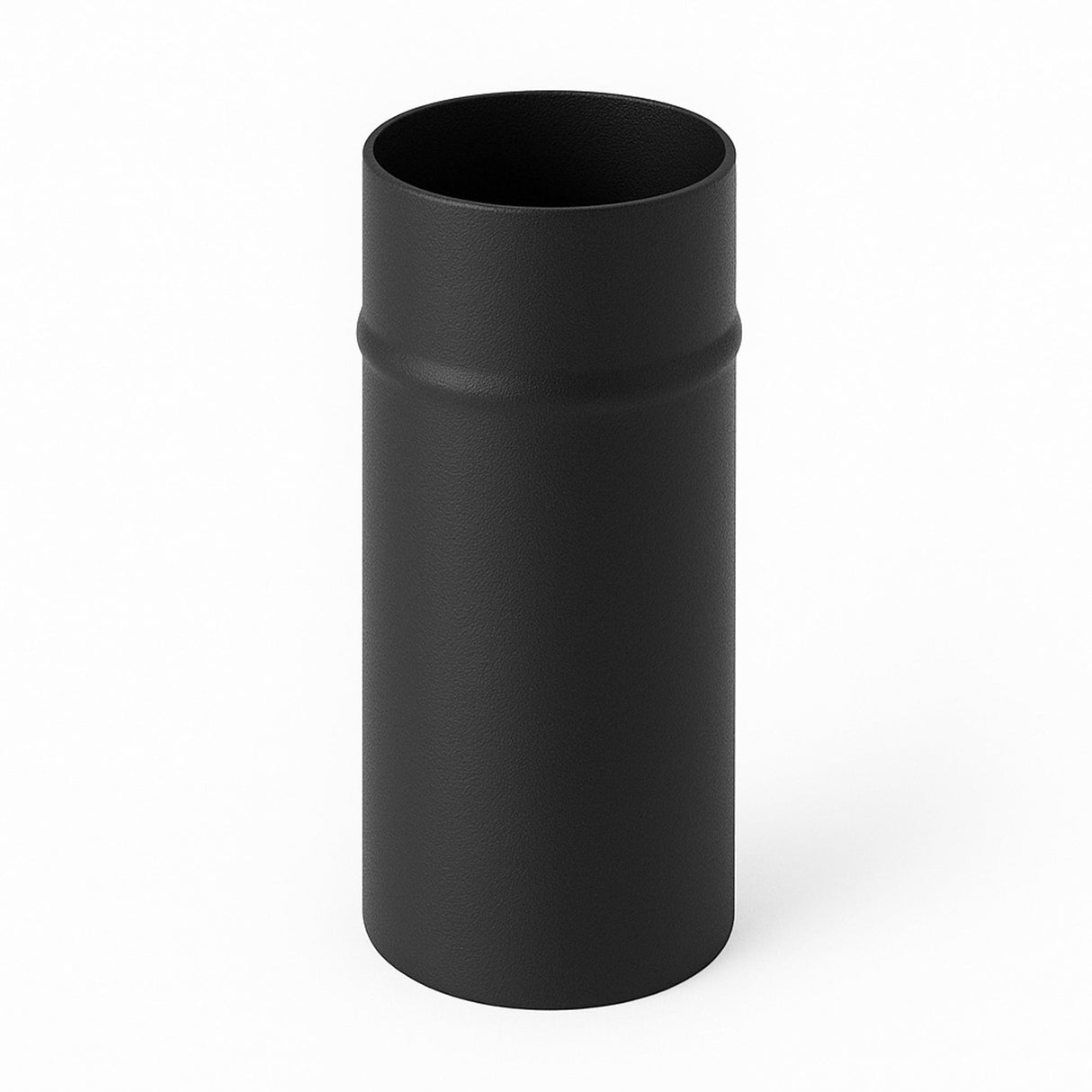 Rauchrohr 120 mm × 250 mm, matt - schwarz, hitzebeständig - ACCENTE