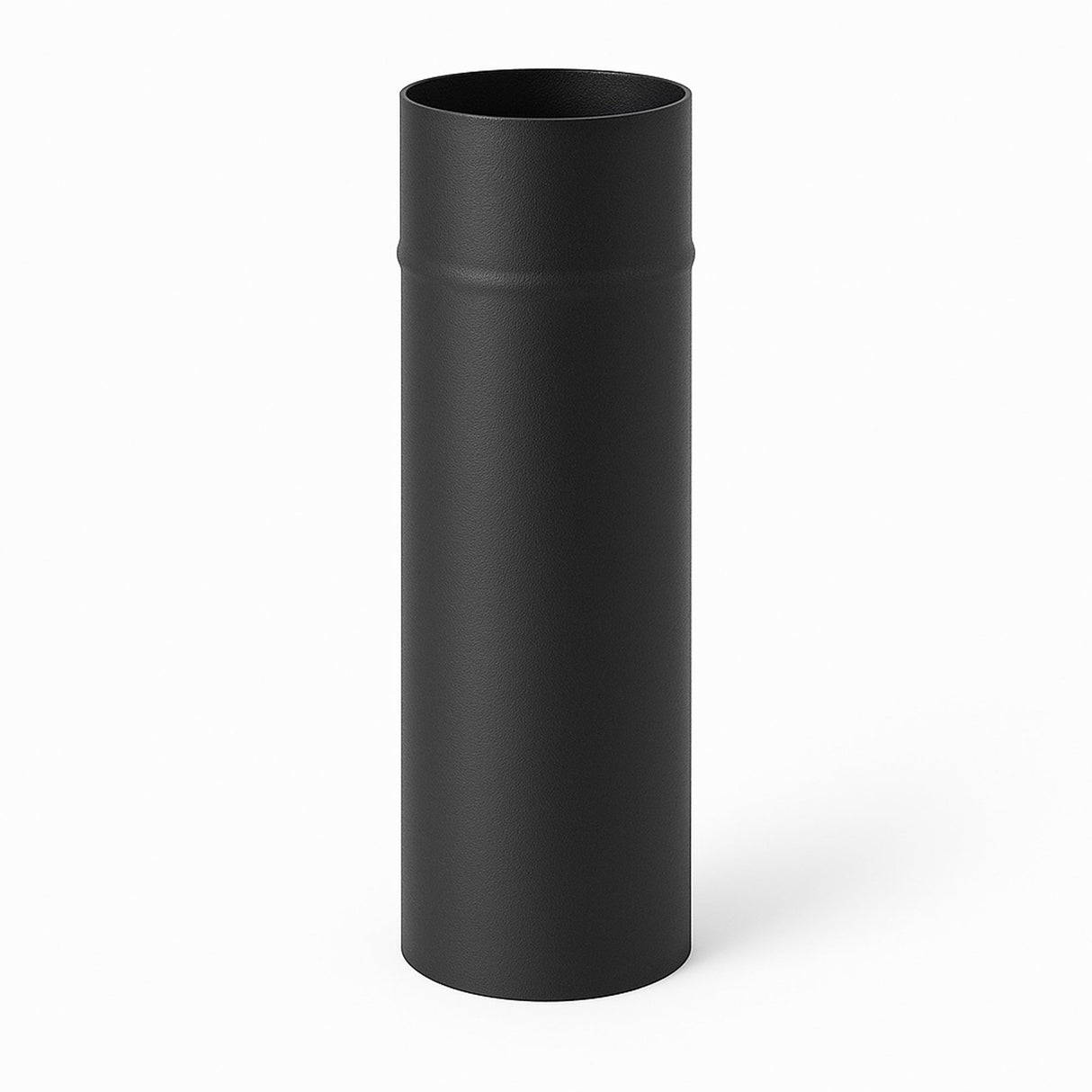 Rauchrohr 120 mm × 500 mm, matt - schwarz, hitzebeständig - ACCENTE