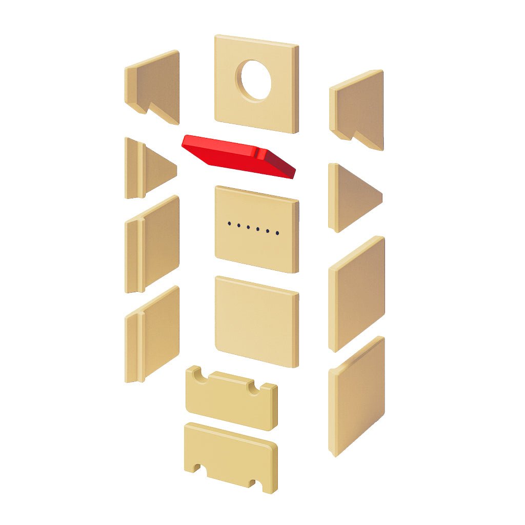 Umlenkplatte für CLASSICLINE, HIRI, K6 MEGAN, SASEL, SLIMLINE, ZEPHYR Kaminofen - ACCENTE