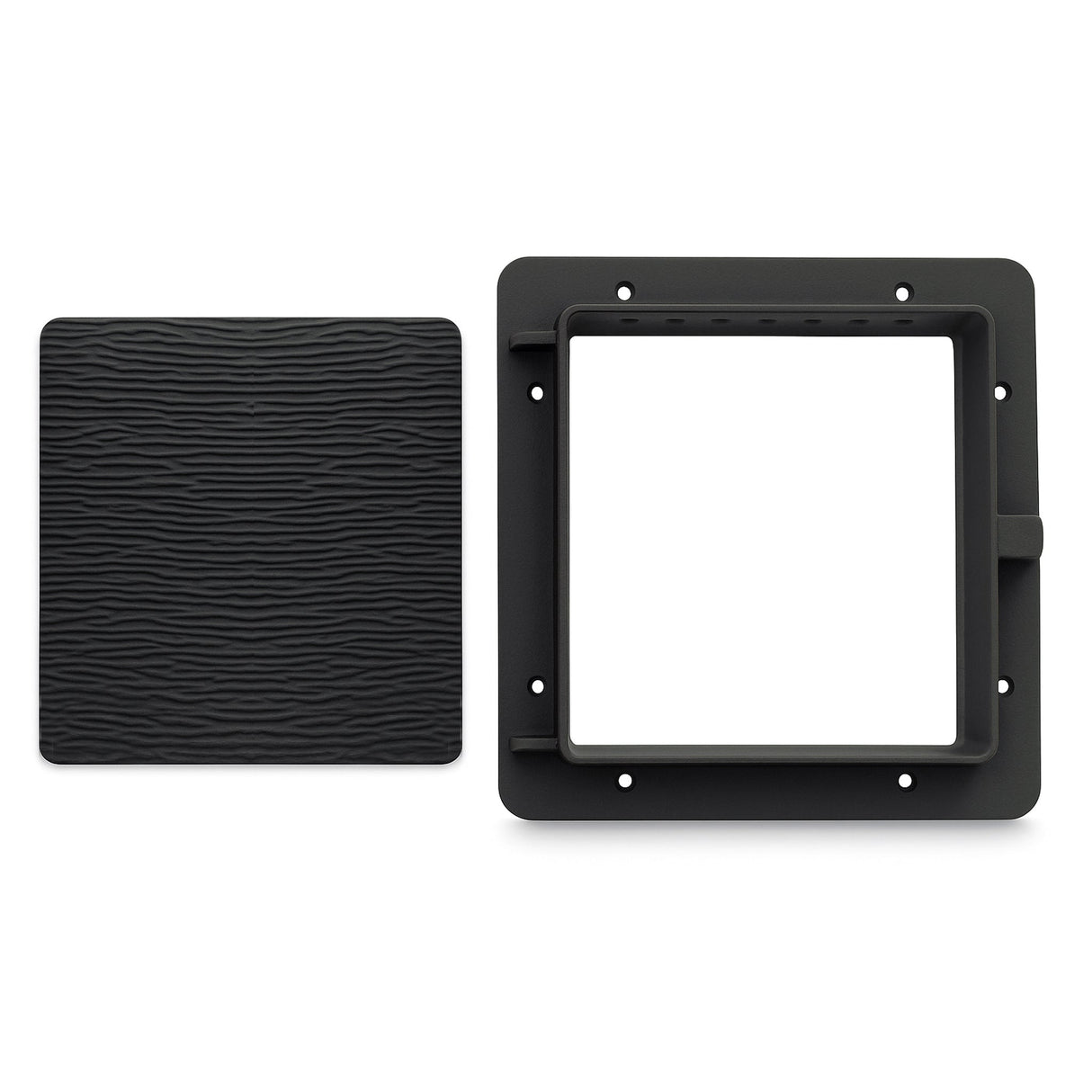 Feuerraumtür (oben) mit Rahmen für K6 2.0 Kaminofen